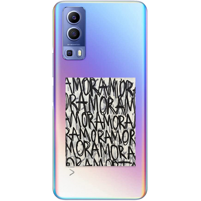 Прозрачный чехол BoxFace Vivo Y72 5G Amor Amor