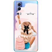 Прозрачный чехол BoxFace Vivo Y72 5G Travel Girl