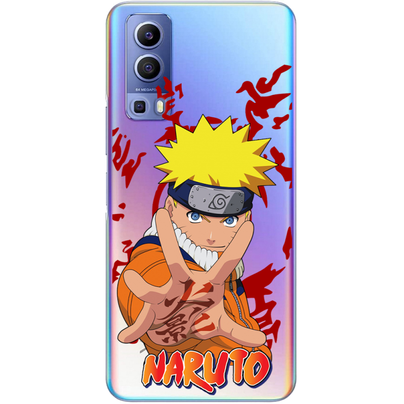 Прозрачный чехол BoxFace Vivo Y72 5G Naruto