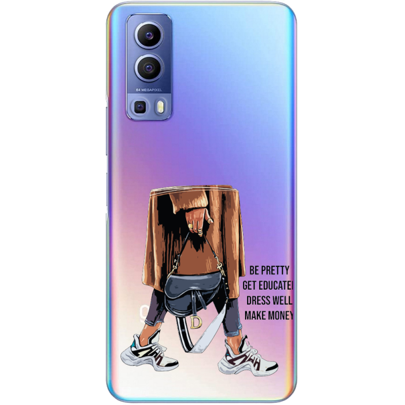 Прозрачный чехол BoxFace Vivo Y72 5G Motivation