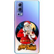 Прозрачный чехол BoxFace Vivo Y72 5G Cool Santa