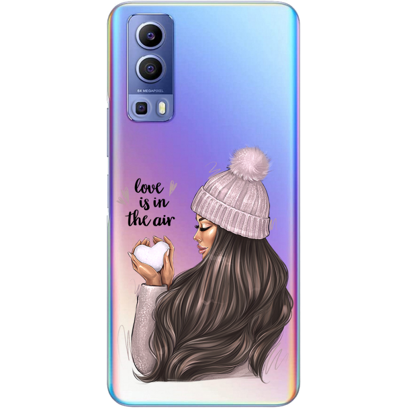 Прозрачный чехол BoxFace Vivo Y72 5G love is in the air