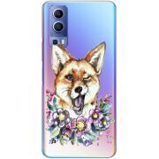 Прозрачный чехол BoxFace Vivo Y72 5G Winking Fox