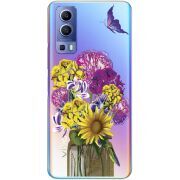Прозрачный чехол BoxFace Vivo Y72 5G My Bouquet