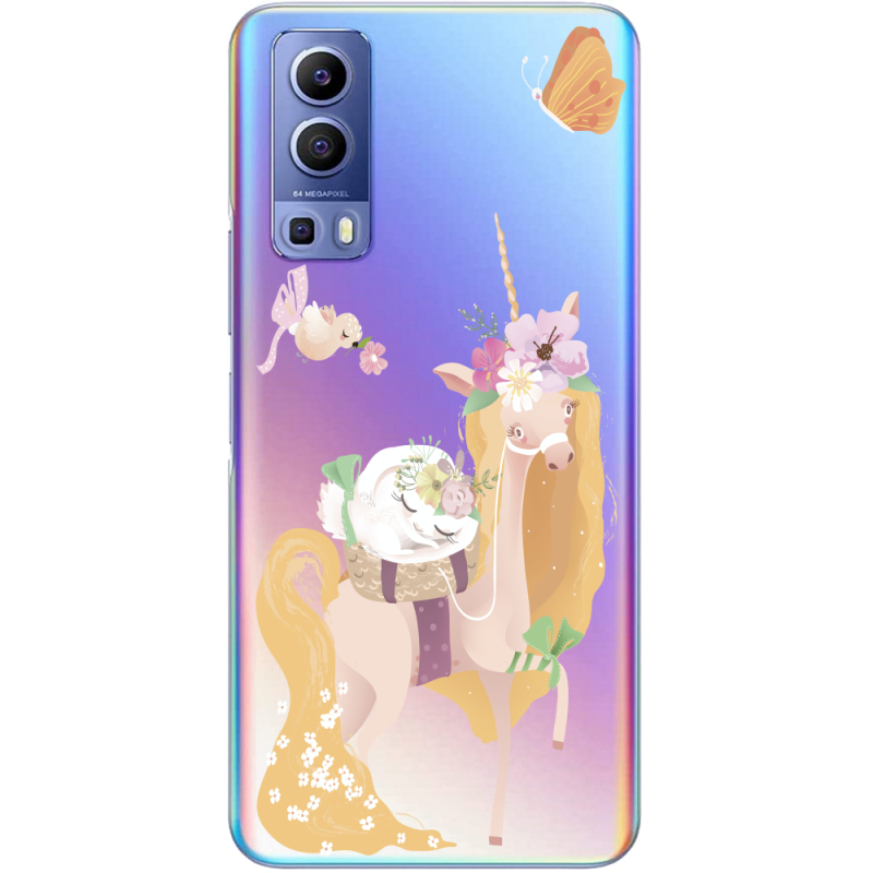 Прозрачный чехол BoxFace Vivo Y72 5G Uni Blonde