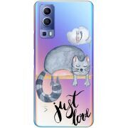 Прозрачный чехол BoxFace Vivo Y72 5G Just Love