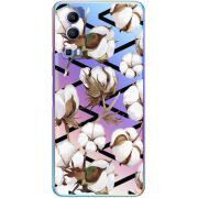 Прозрачный чехол BoxFace Vivo Y72 5G Cotton flowers