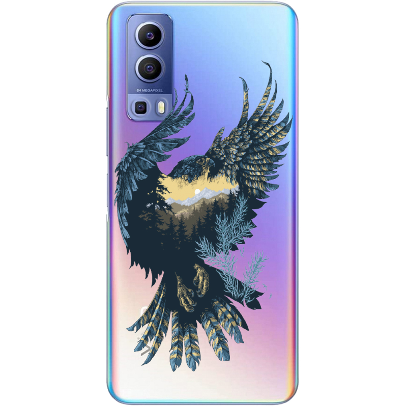 Прозрачный чехол BoxFace Vivo Y72 5G Eagle