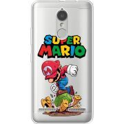 Прозрачный чехол Uprint Lenovo K6 K33a48 Super Mario