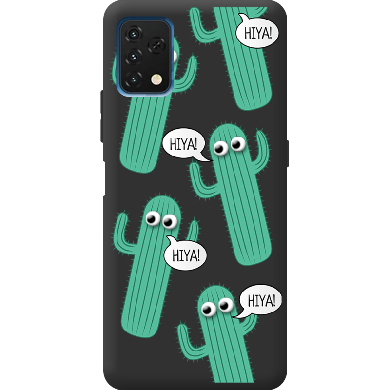 Прозрачный чехол BoxFace Umidigi A11 с 3D-глазками HIYA