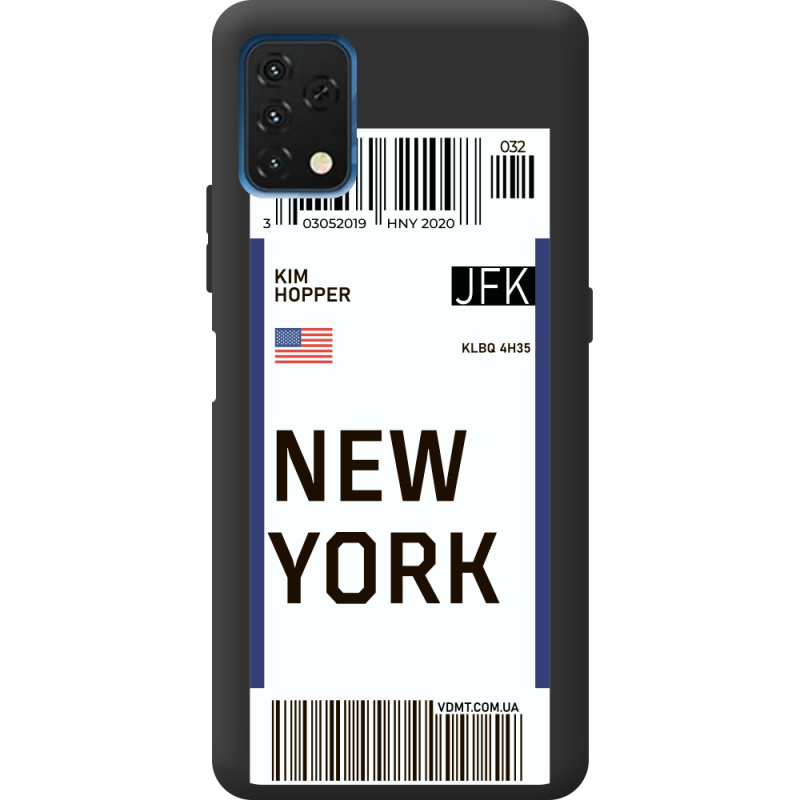 Прозрачный чехол BoxFace Umidigi A11 Ticket New York