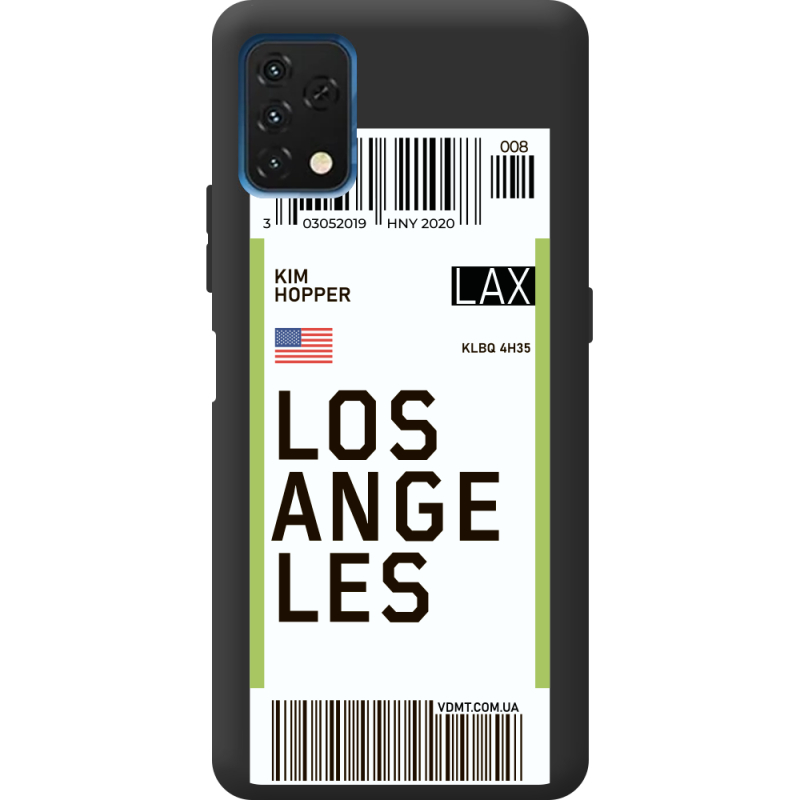 Прозрачный чехол BoxFace Umidigi A11 Ticket Los Angeles