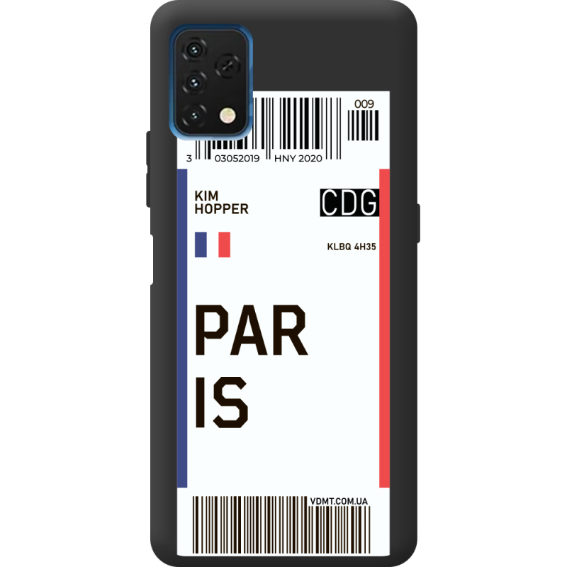 Прозрачный чехол BoxFace Umidigi A11 Ticket Paris