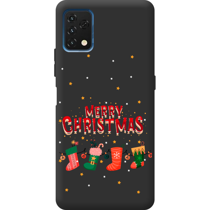 Прозрачный чехол BoxFace Umidigi A11 Merry Christmas