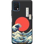 Прозрачный чехол BoxFace Umidigi A11 Большая волна в Канагаве