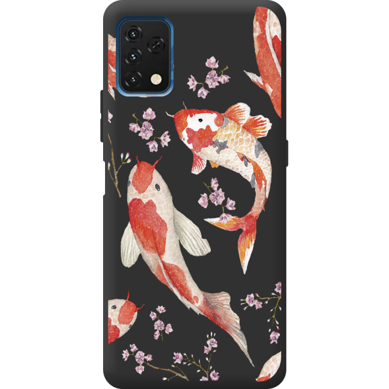 Прозрачный чехол BoxFace Umidigi A11 Japanese Koi Fish