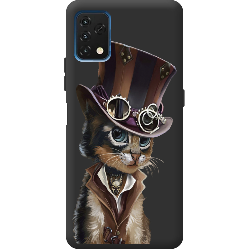Прозрачный чехол BoxFace Umidigi A11 Steampunk Cat
