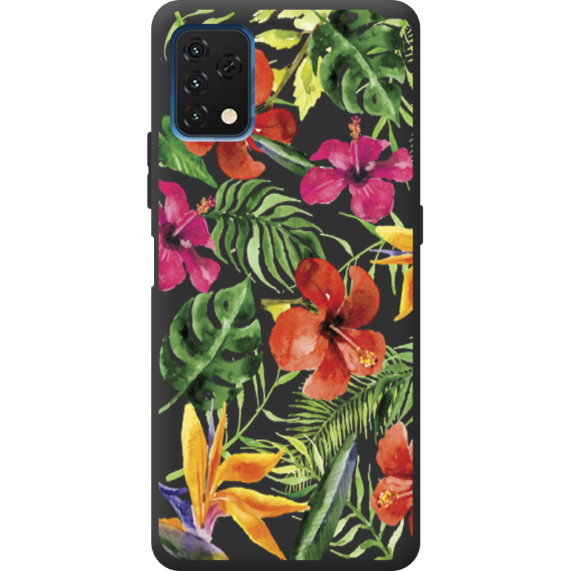 Прозрачный чехол BoxFace Umidigi A11 Tropical Flowers