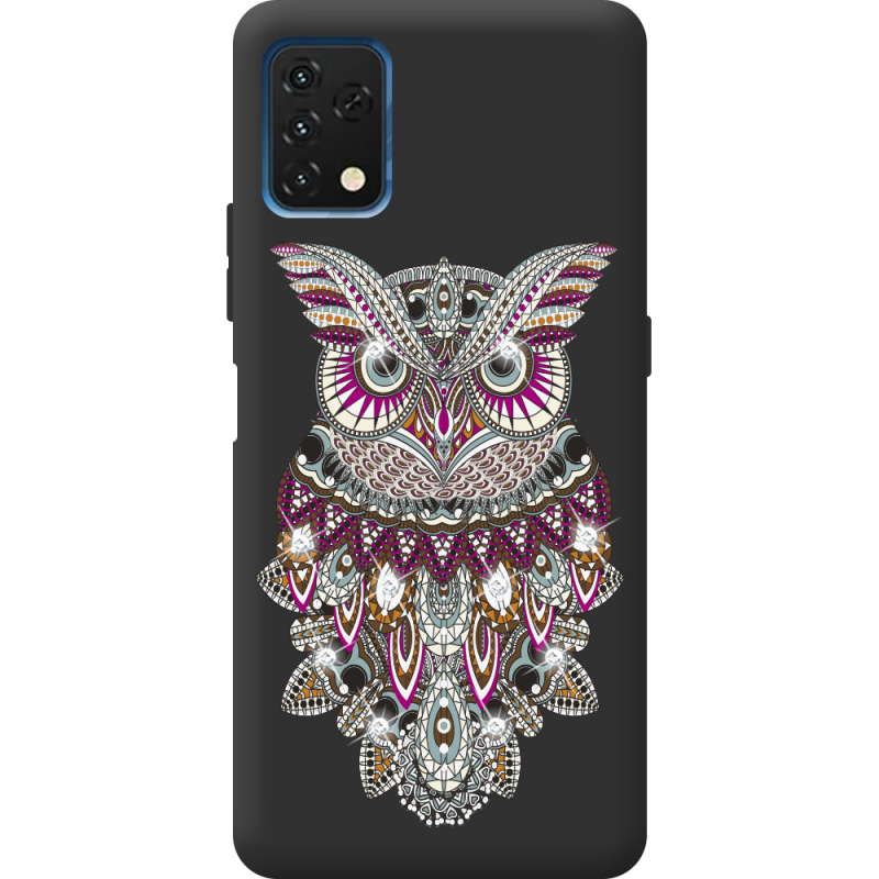 Чехол со стразами Umidigi A11S Owl