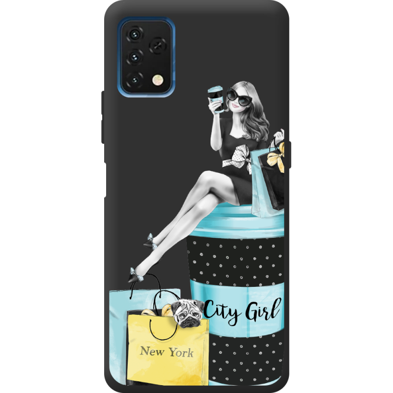 Прозрачный чехол BoxFace Umidigi A11S City Girl