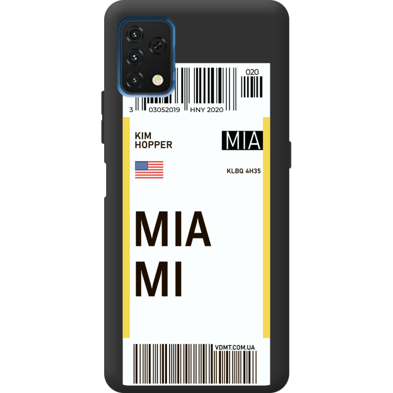Прозрачный чехол BoxFace Umidigi A11S Ticket Miami