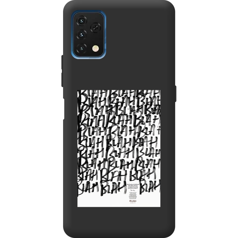 Прозрачный чехол BoxFace Umidigi A11S Blah Blah