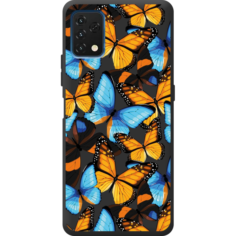 Прозрачный чехол BoxFace Umidigi A11S Butterfly Morpho