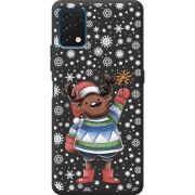 Прозрачный чехол BoxFace Umidigi A11S Christmas Deer with Snow