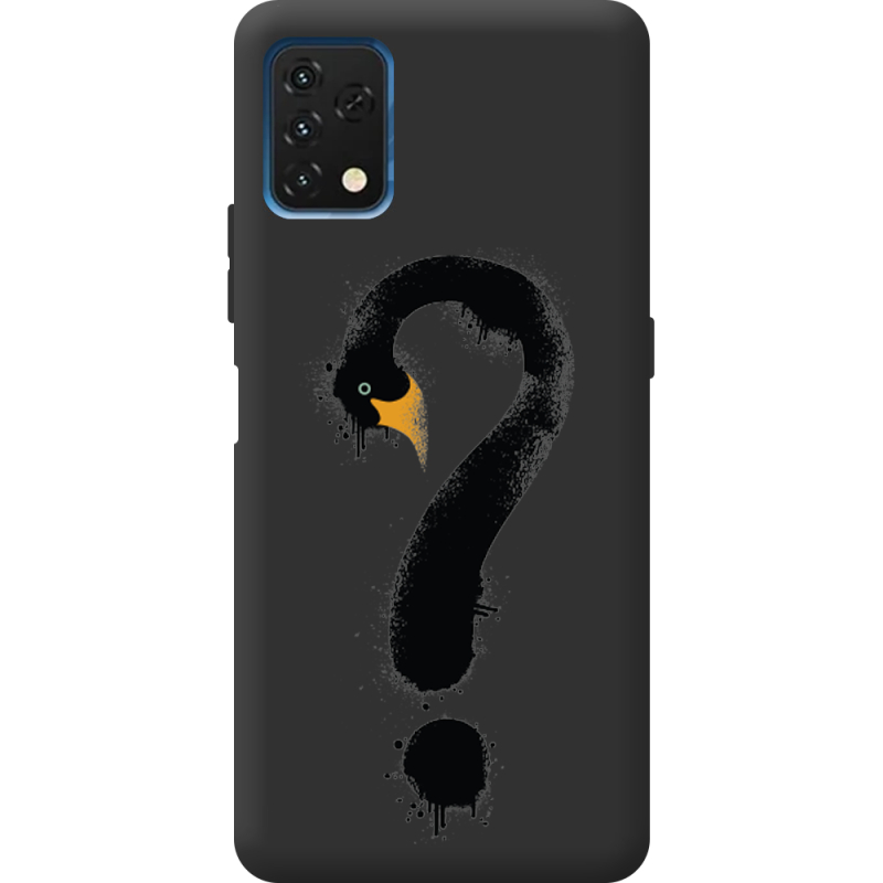 Прозрачный чехол BoxFace Umidigi A11S Swan question