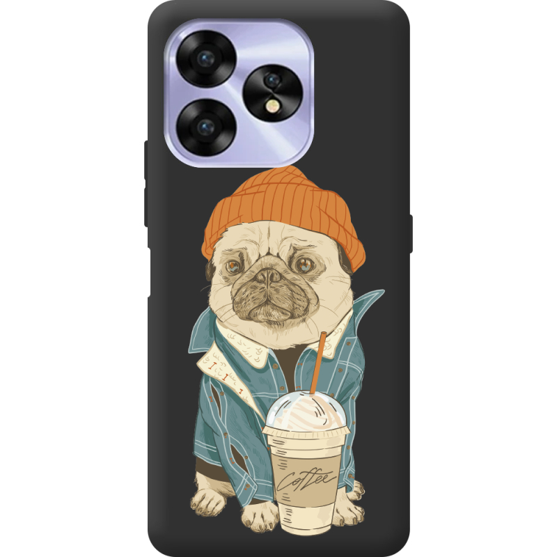 Прозрачный чехол BoxFace Umidigi A15C Dog Coffeeman