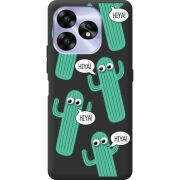 Прозрачный чехол BoxFace Umidigi A15C с 3D-глазками HIYA