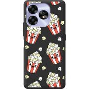 Прозрачный чехол BoxFace Umidigi A15C с 3D-глазками Popcorn
