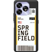 Прозрачный чехол BoxFace Umidigi A15C Ticket Springfield