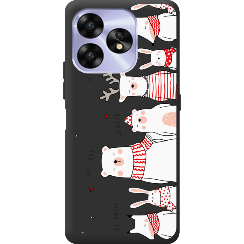 Прозрачный чехол BoxFace Umidigi A15C The Friendly Beasts