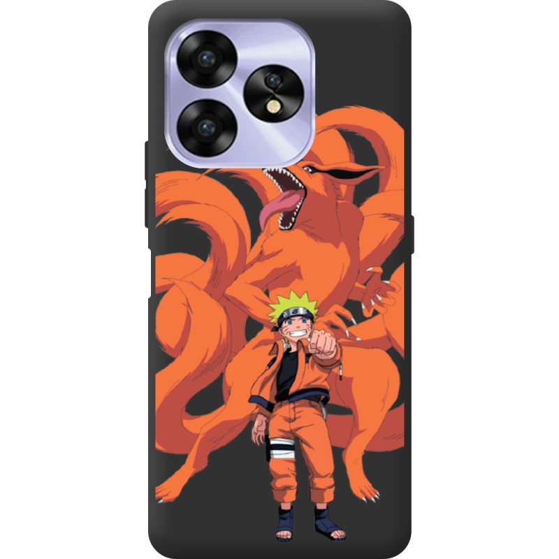Прозрачный чехол BoxFace Umidigi A15C Naruto and Kurama