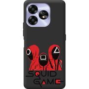 Прозрачный чехол BoxFace Umidigi A15C siquid game люди в красном