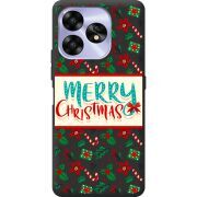 Прозрачный чехол BoxFace Umidigi A15C Vintage Christmas Pattern
