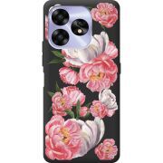 Прозрачный чехол BoxFace Umidigi A15C Peony Watercolor Style