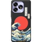 Прозрачный чехол BoxFace Umidigi A15C Большая волна в Канагаве