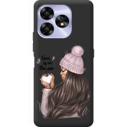 Прозрачный чехол BoxFace Umidigi A15C love is in the air