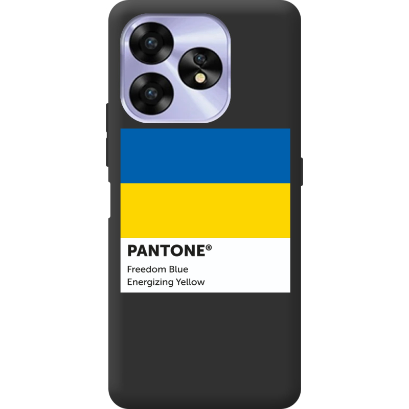 Прозрачный чехол BoxFace Umidigi A15C Pantone вільний синій