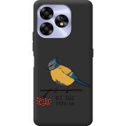 Прозрачный чехол BoxFace Umidigi A15C Синиця і калина
