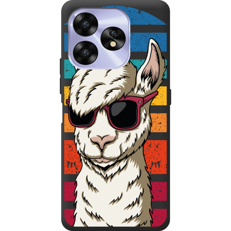 Прозрачный чехол BoxFace Umidigi A15C Стильна Лама