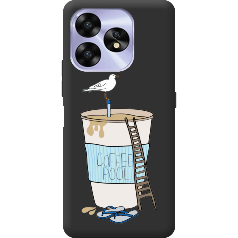 Прозрачный чехол BoxFace Umidigi A15C Segull in Cofee Pool