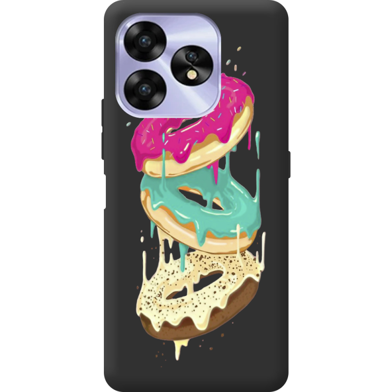 Прозрачный чехол BoxFace Umidigi A15C Donuts