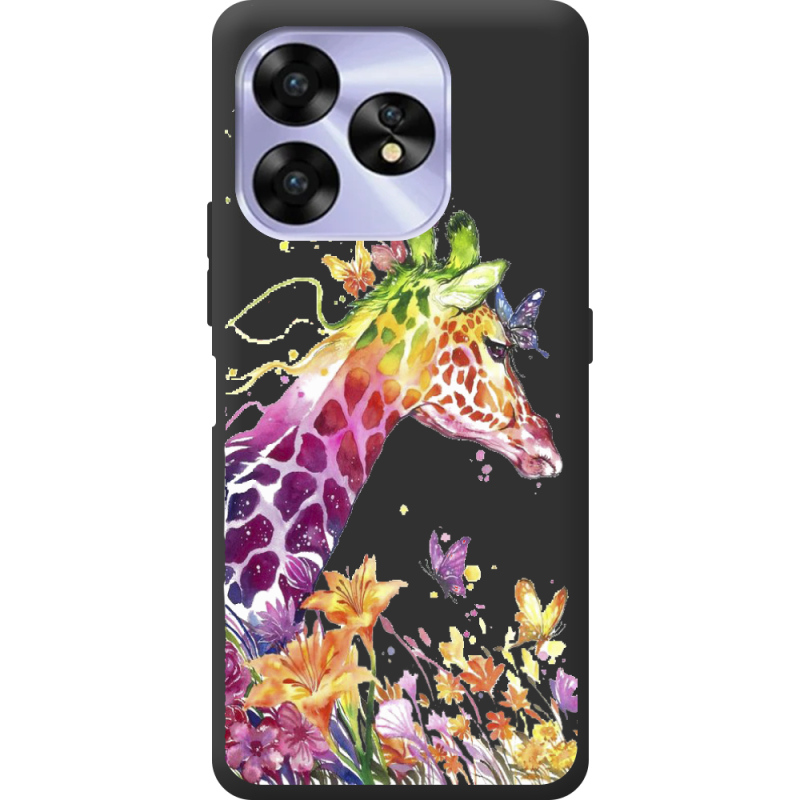Прозрачный чехол BoxFace Umidigi A15C Colorful Giraffe