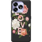 Чехол со стразами Umidigi A15C Love