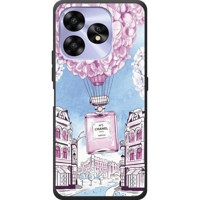 Чехол со стразами Umidigi A15C Perfume bottle