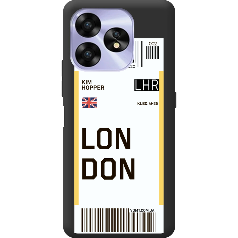 Прозрачный чехол BoxFace Umidigi A15 Ticket London