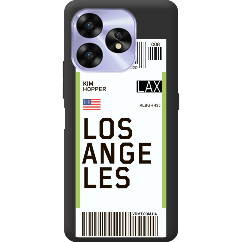 Прозрачный чехол BoxFace Umidigi A15 Ticket Los Angeles